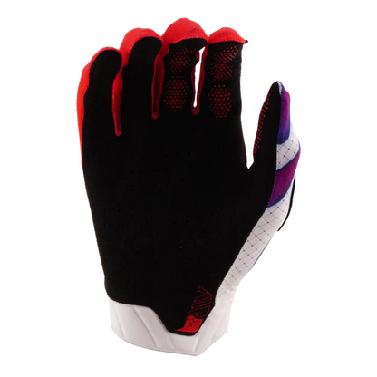 Guantes TROY LEE DESIGNS AIR OVERSPRAY Blanco/Violeta
