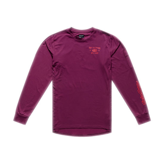 Maillot de manga larga TROY LEE DESIGNS RUCKUS RIDE LOCKDOWN Sangria