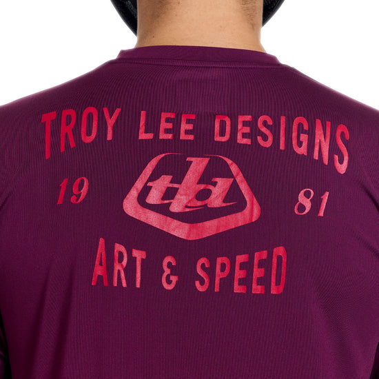Maillot de manga larga TROY LEE DESIGNS RUCKUS RIDE LOCKDOWN Sangria