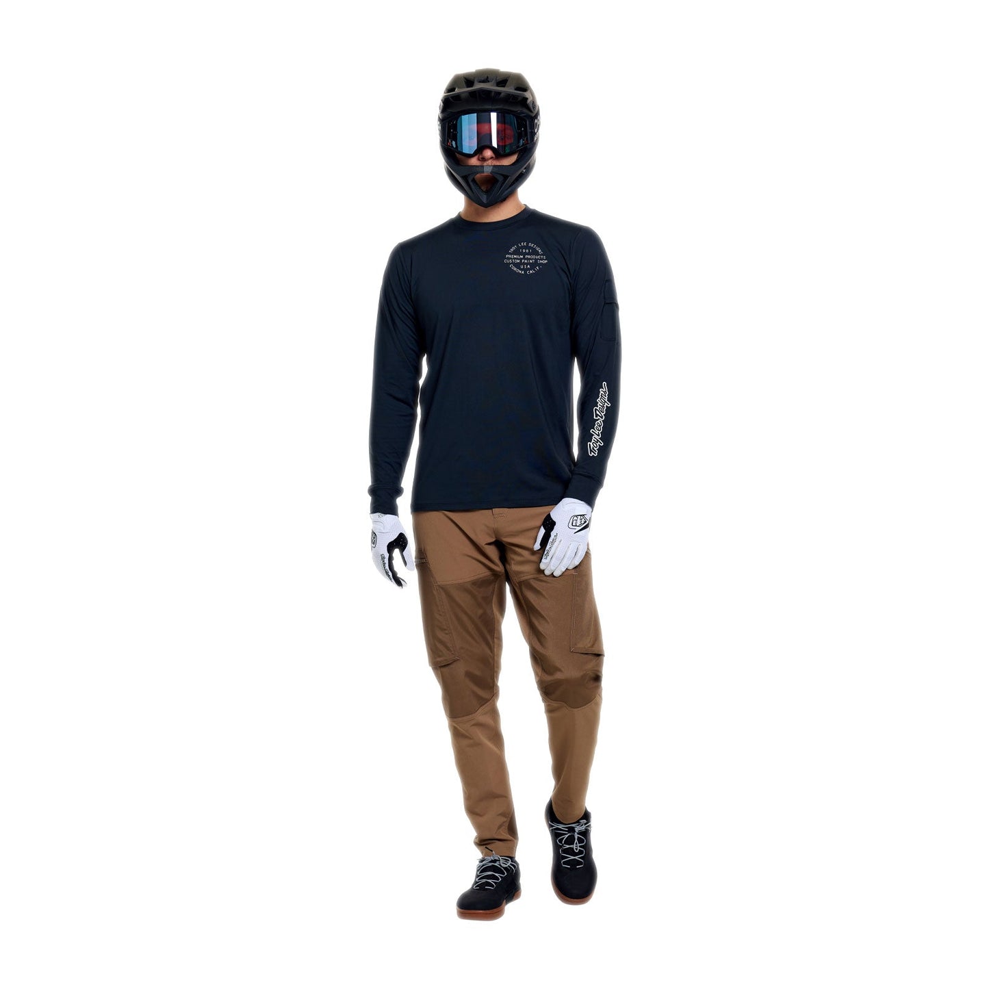 Maillot de carbono de manga larga TROY LEE DESIGNS RUCKUS RIDE PRESSED