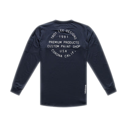 Maillot TROY LEE DESIGNS RUCKUS RIDE PRESSED Mangas Largas Carbon