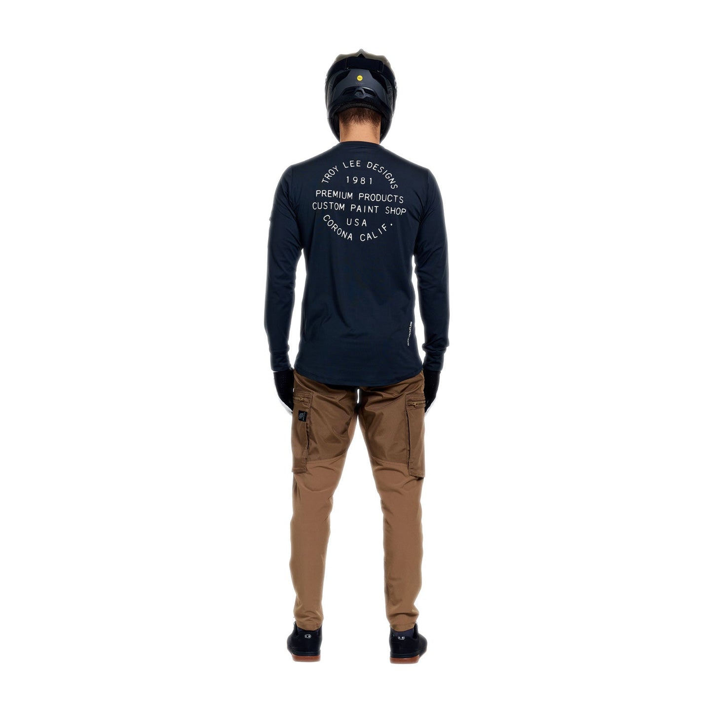 Maillot de carbono de manga larga TROY LEE DESIGNS RUCKUS RIDE PRESSED