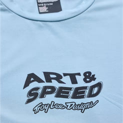 TROY LEE DESIGNS RUCKUS RIDE WAVES Maillot Manga Larga Azul