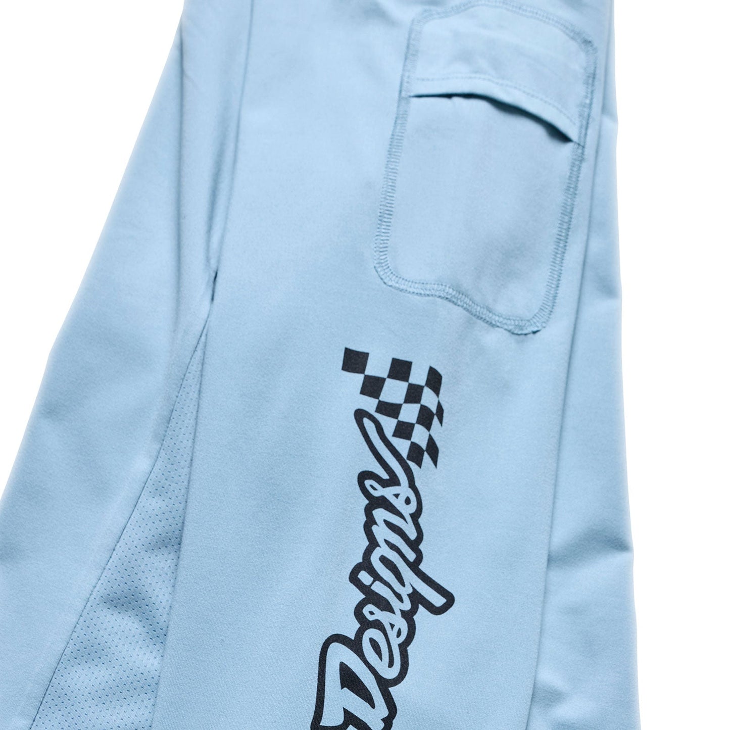 TROY LEE DESIGNS RUCKUS RIDE WAVES Maillot Manga Larga Azul