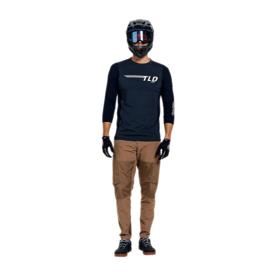 Maillot TROY LEE DESIGNS RUCKUS WINGS manga 3/4 Carbono