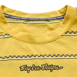 TROY LEE DESIGNSSKYLINE FAKIE RIDE Maillot Manga Larga Amarillo