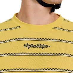 TROY LEE DESIGNSSKYLINE FAKIE RIDE Maillot Manga Larga Amarillo