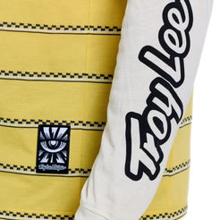 TROY LEE DESIGNSSKYLINE FAKIE RIDE Maillot Manga Larga Amarillo