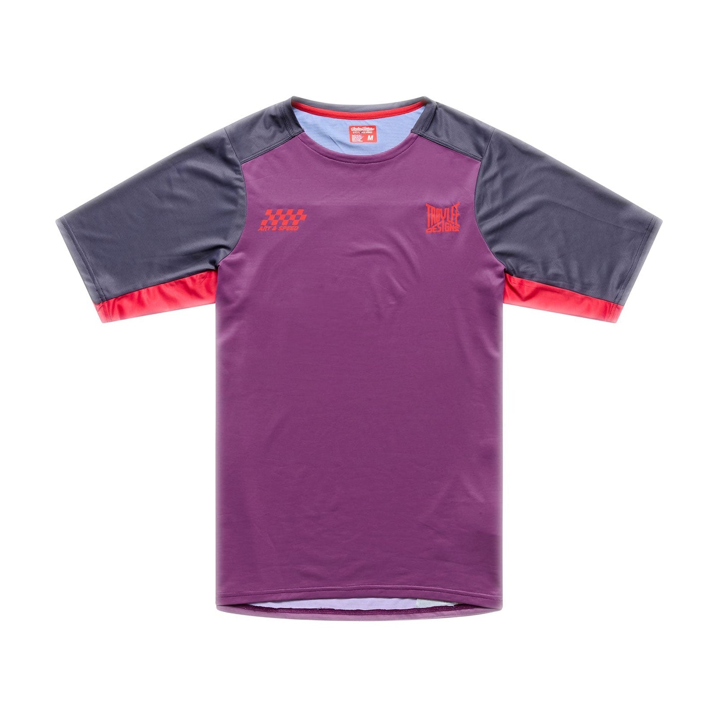Maillot manga corta TROY LEE DESIGNS SKYLINE PRO FANGS ARMY Sangria