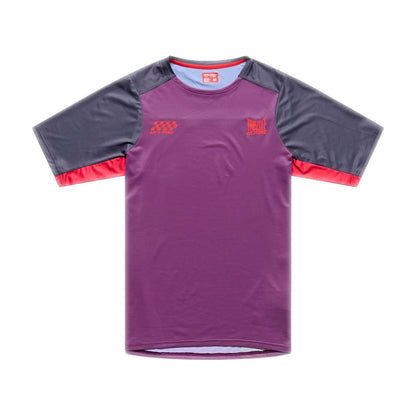 Maillot TROY LEE DESIGNS SKYLINE PRO FANGS ARMY Mangas Cortas Sangria