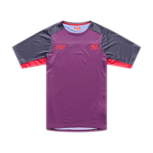 Maillot manga corta TROY LEE DESIGNS SKYLINE PRO FANGS ARMY Sangria