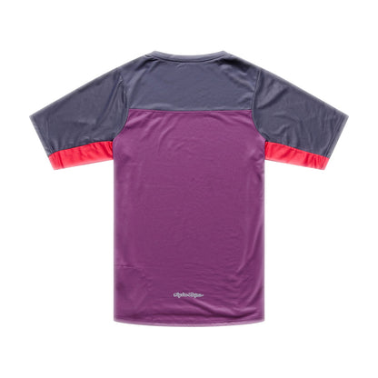 Maillot TROY LEE DESIGNS SKYLINE PRO FANGS ARMY Mangas Cortas Sangria