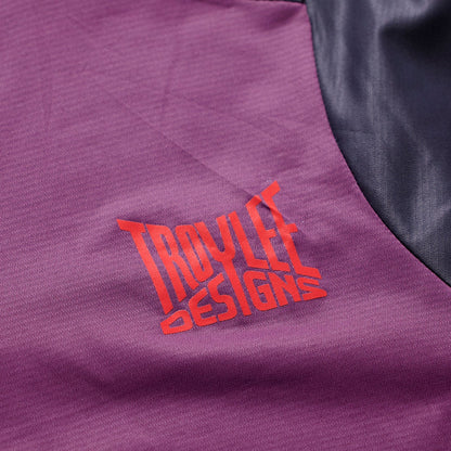 Maillot TROY LEE DESIGNS SKYLINE PRO FANGS ARMY Mangas Cortas Sangria