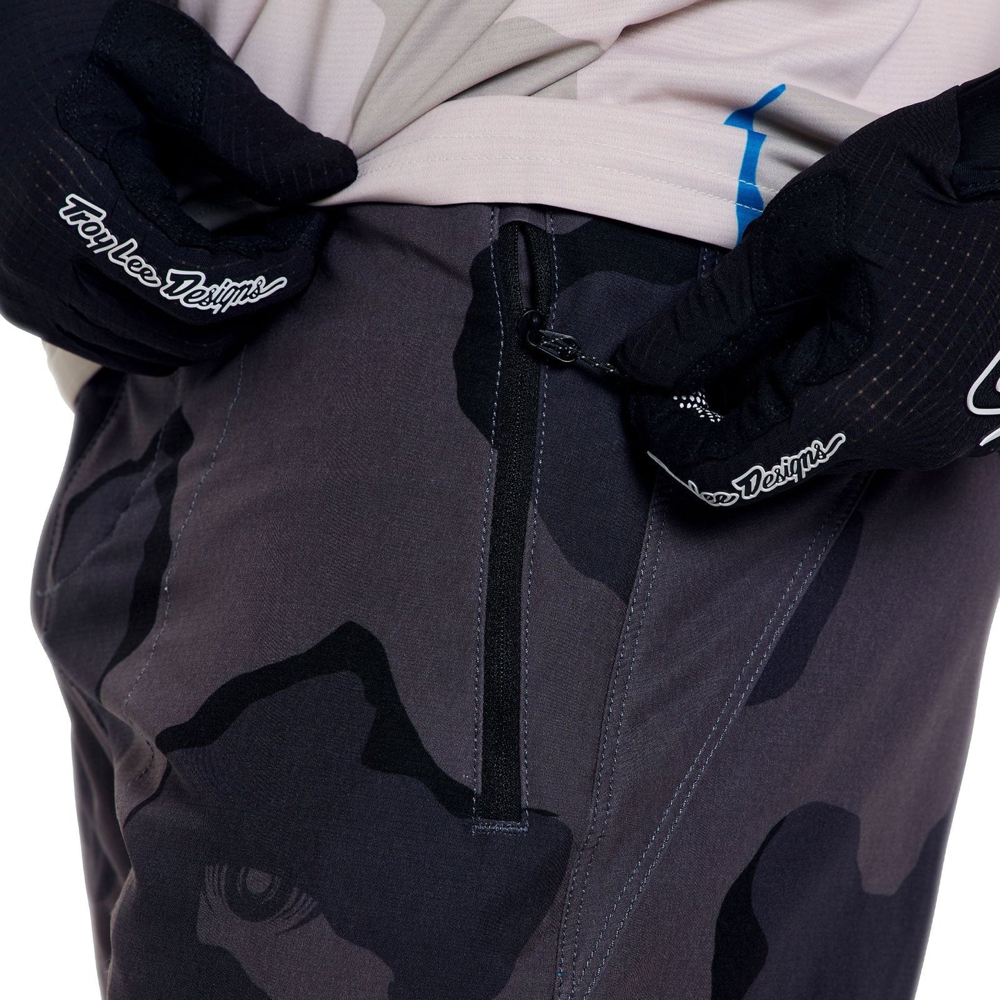 TROY LEE DESIGNS SKYLINE PRO FLOW CAMO Carbono Pantalón Corto con Forro BN3TH
