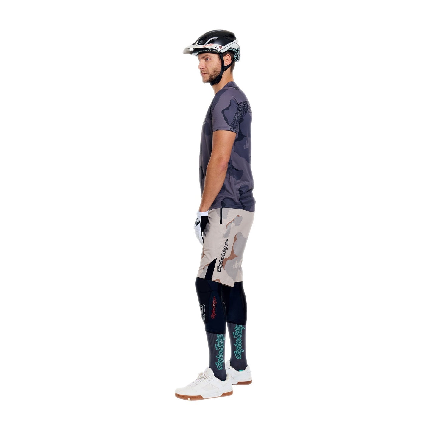Maillot manga corta TROY LEE DESIGNS SKYLINE PRO FLOW CAMO Carbono