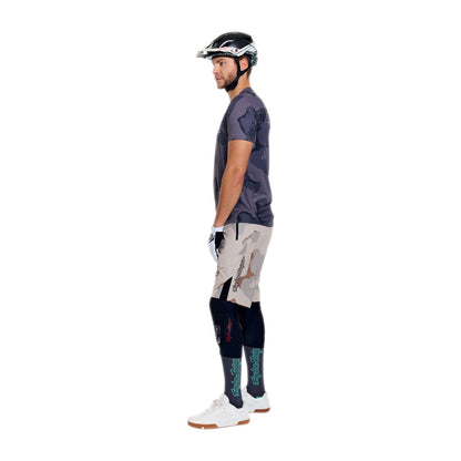 Maillot TROY LEE DESIGNS SKYLINE PRO FLOW CAMO Mangas Cortas Carbon