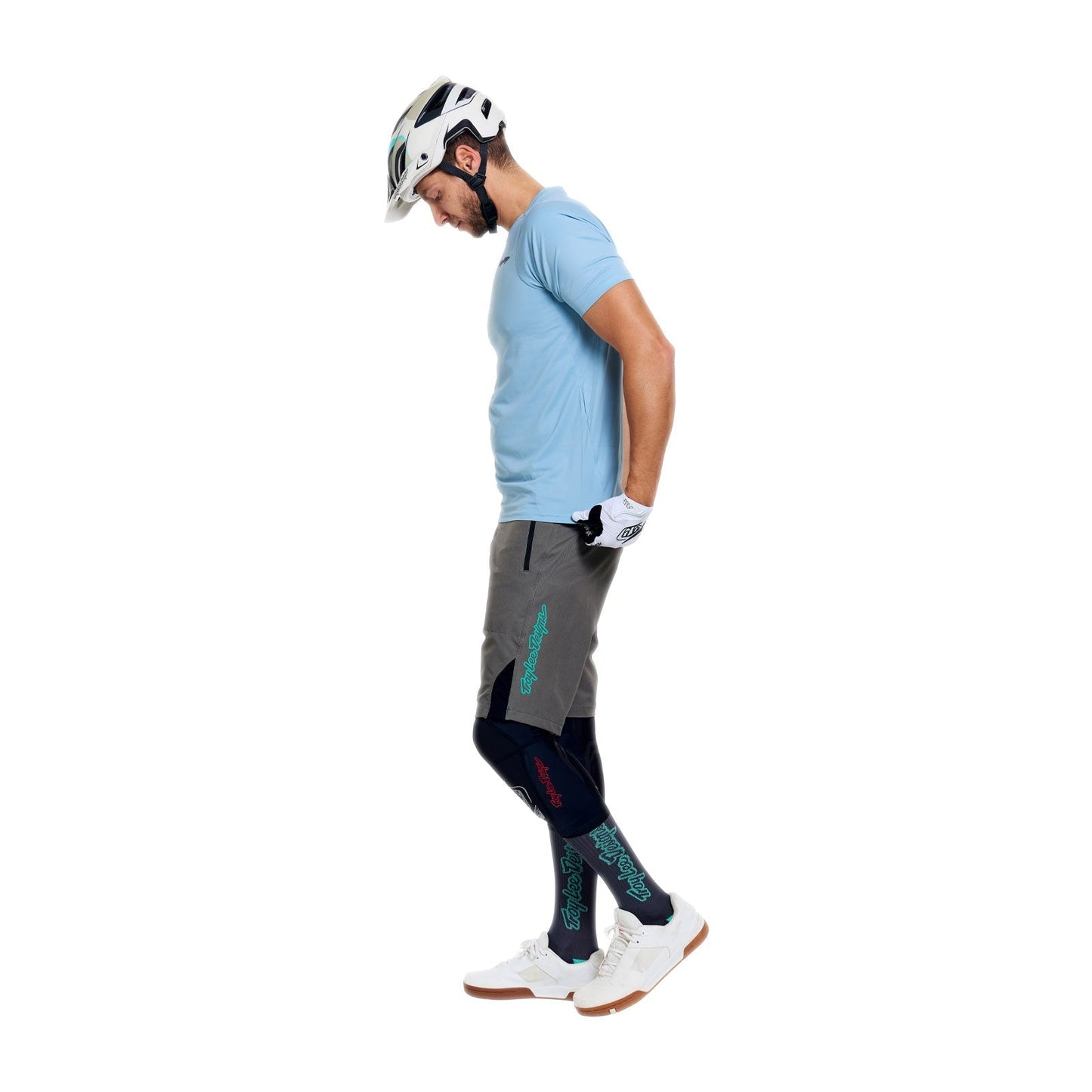 TROY LEE DESIGNS SKYLINE PRO MONO Pantalones cortos caqui con forro BN3TH