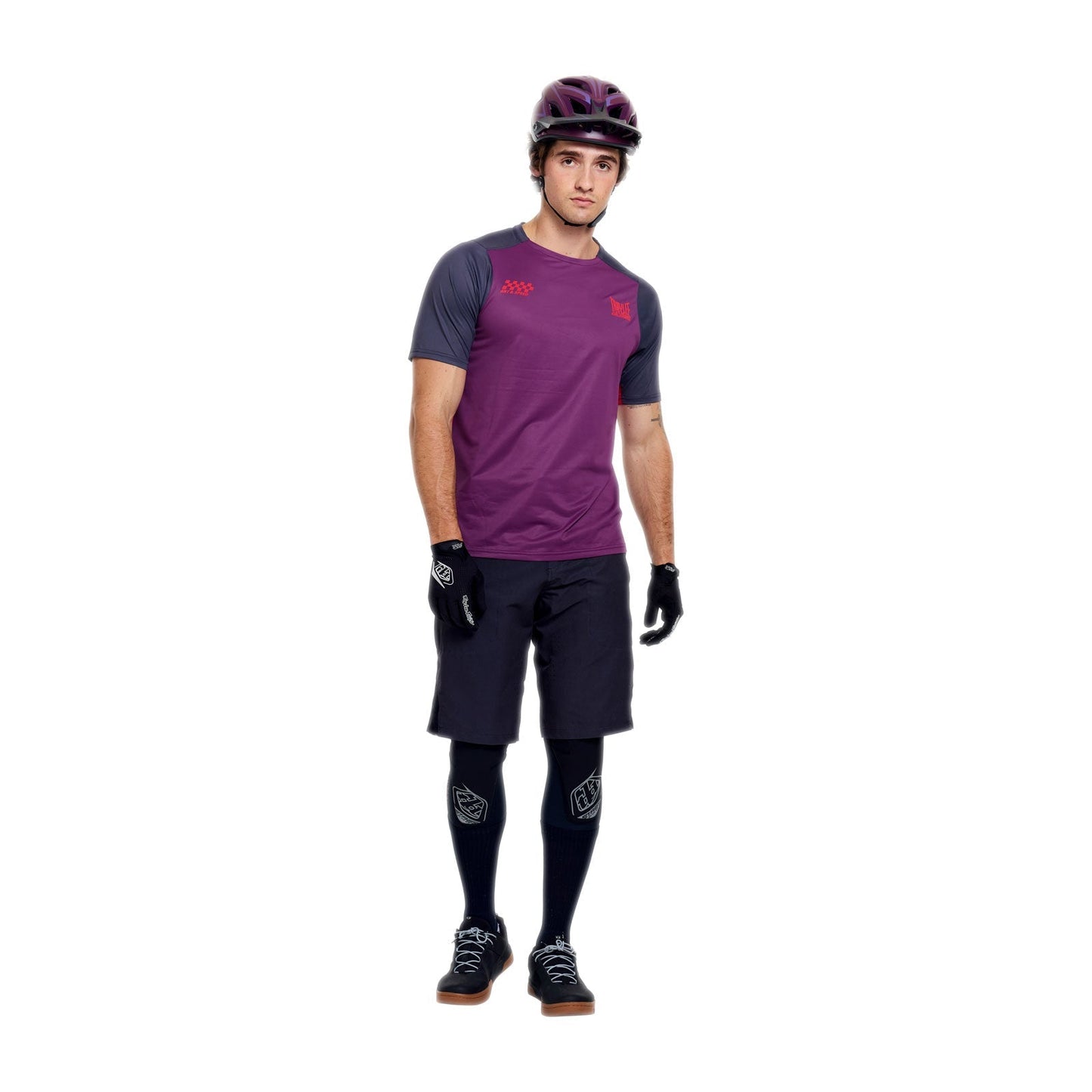TROY LEE DESIGNS SKYLINE PRO MONO Pantalones cortos de carbono con forro BN3TH