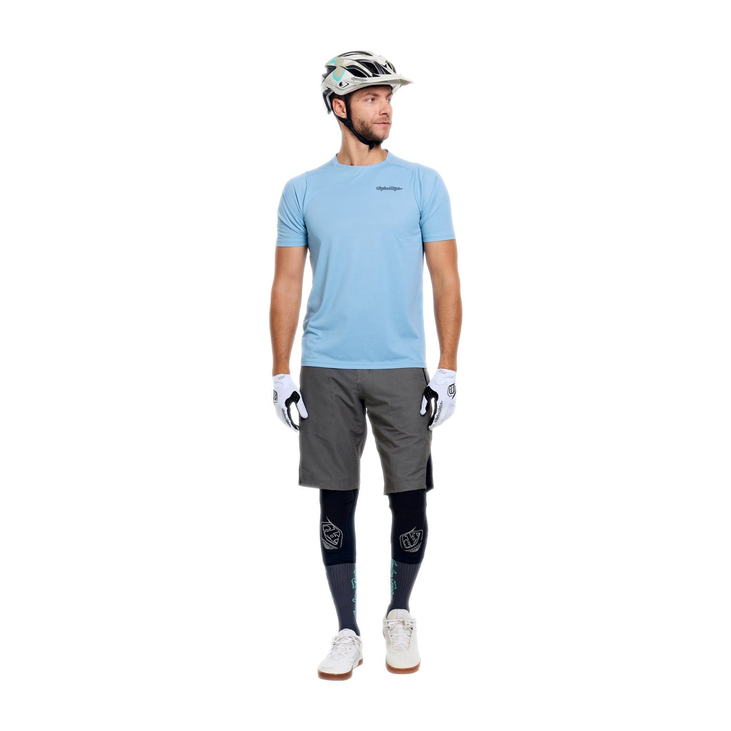 Maillot manga corta TROY LEE DESIGNS SKYLINE PRO MONO Azul