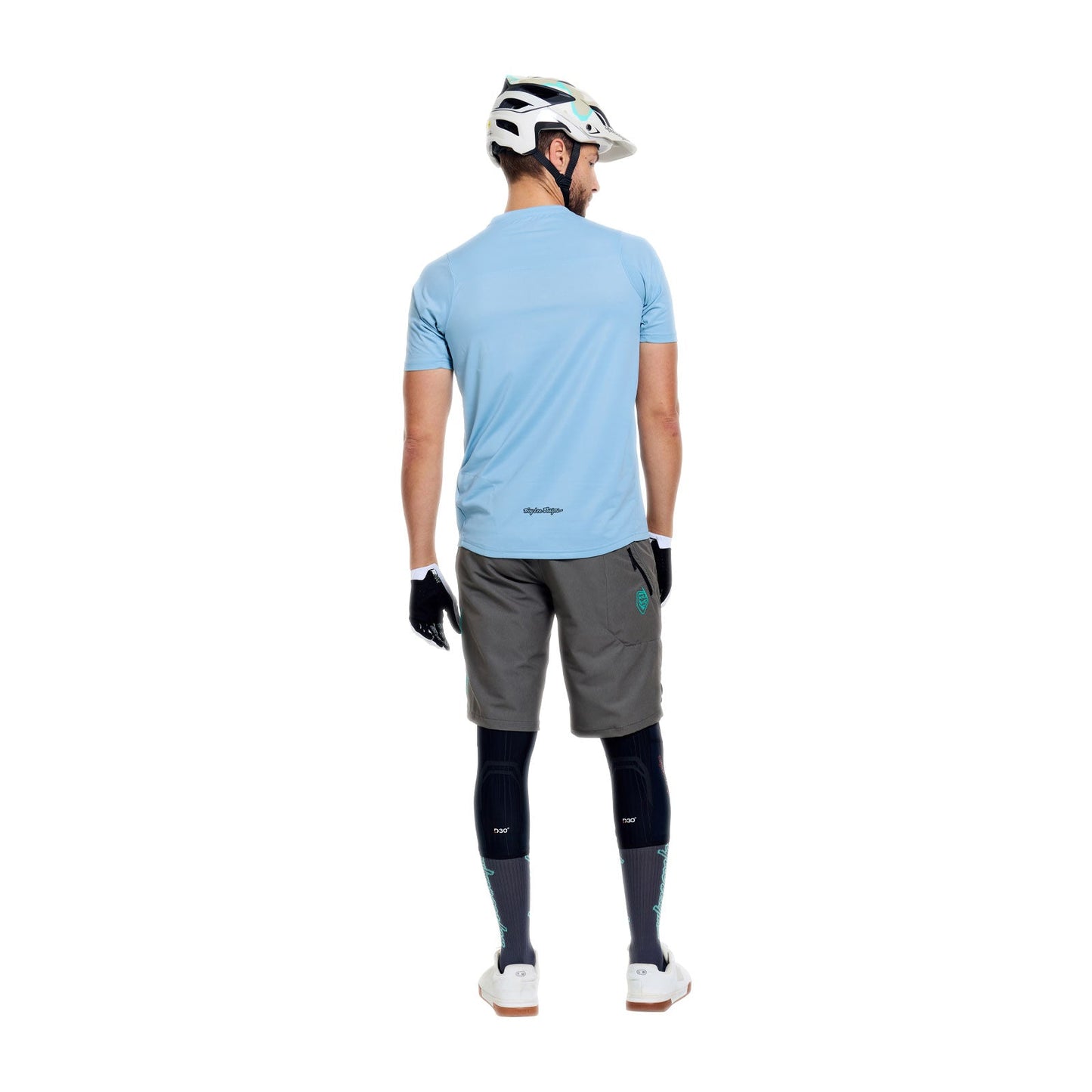 Maillot manga corta TROY LEE DESIGNS SKYLINE PRO MONO Azul