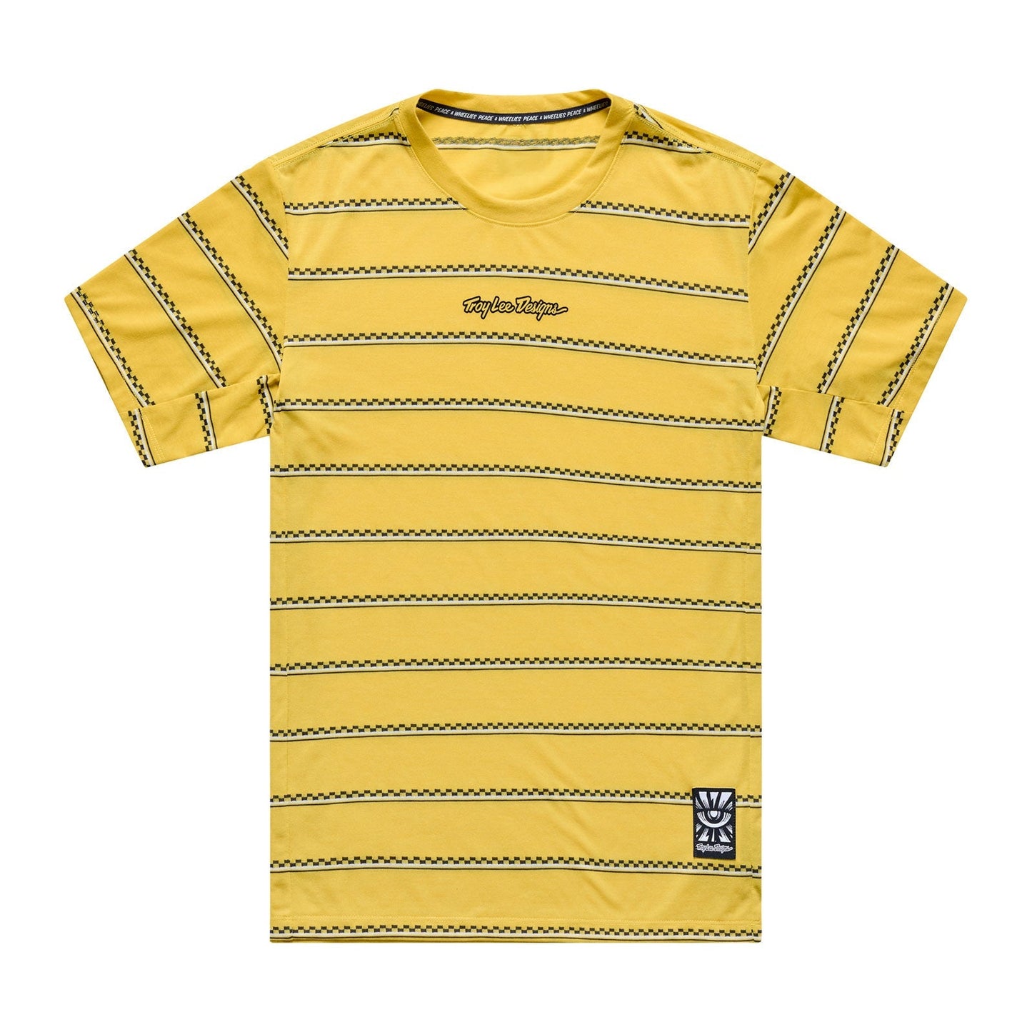 TROY LEE DESIGNS SKYLINE FAKIE RIDE Maillot Manga Corta Amarillo