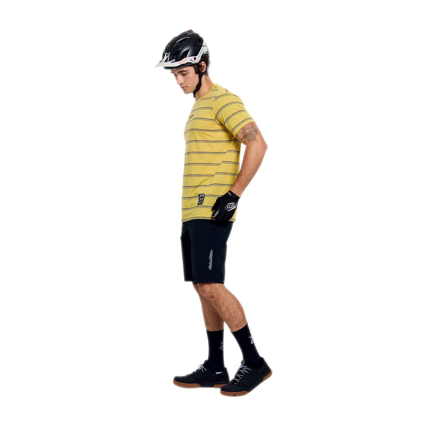 TROY LEE DESIGNS SKYLINE FAKIE RIDE Maillot Manga Corta Amarillo