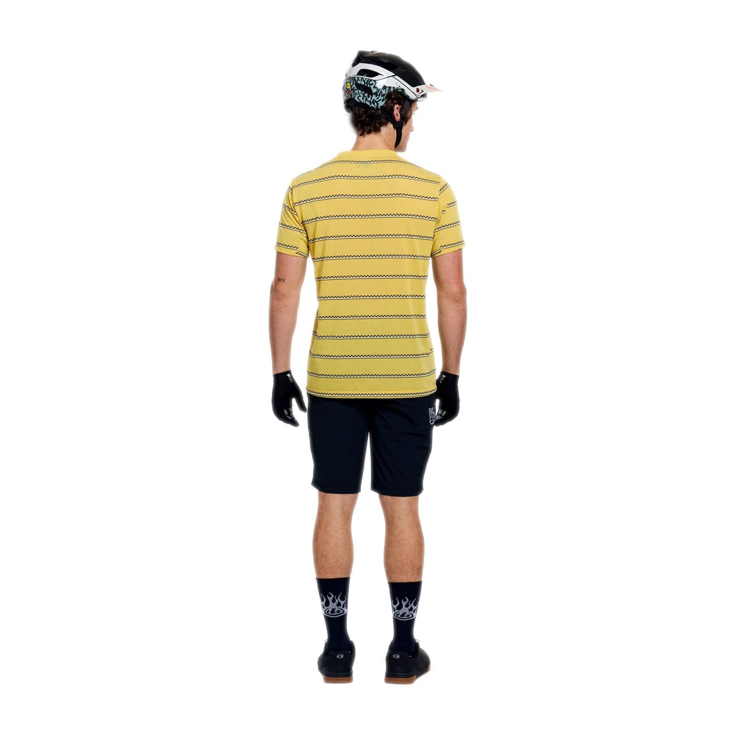 TROY LEE DESIGNS SKYLINE FAKIE RIDE Maillot Manga Corta Amarillo