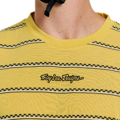 Maillot TROY LEE DESIGNS SKYLINE FAKIE RIDE Mangas Cortas Amarillo