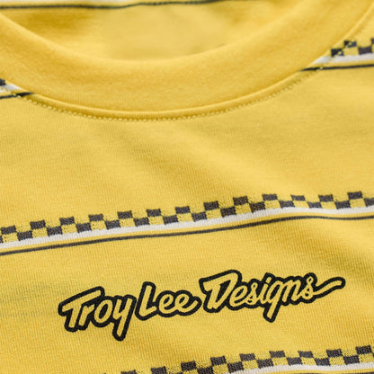 Maillot TROY LEE DESIGNS SKYLINE FAKIE RIDE Mangas Cortas Amarillo