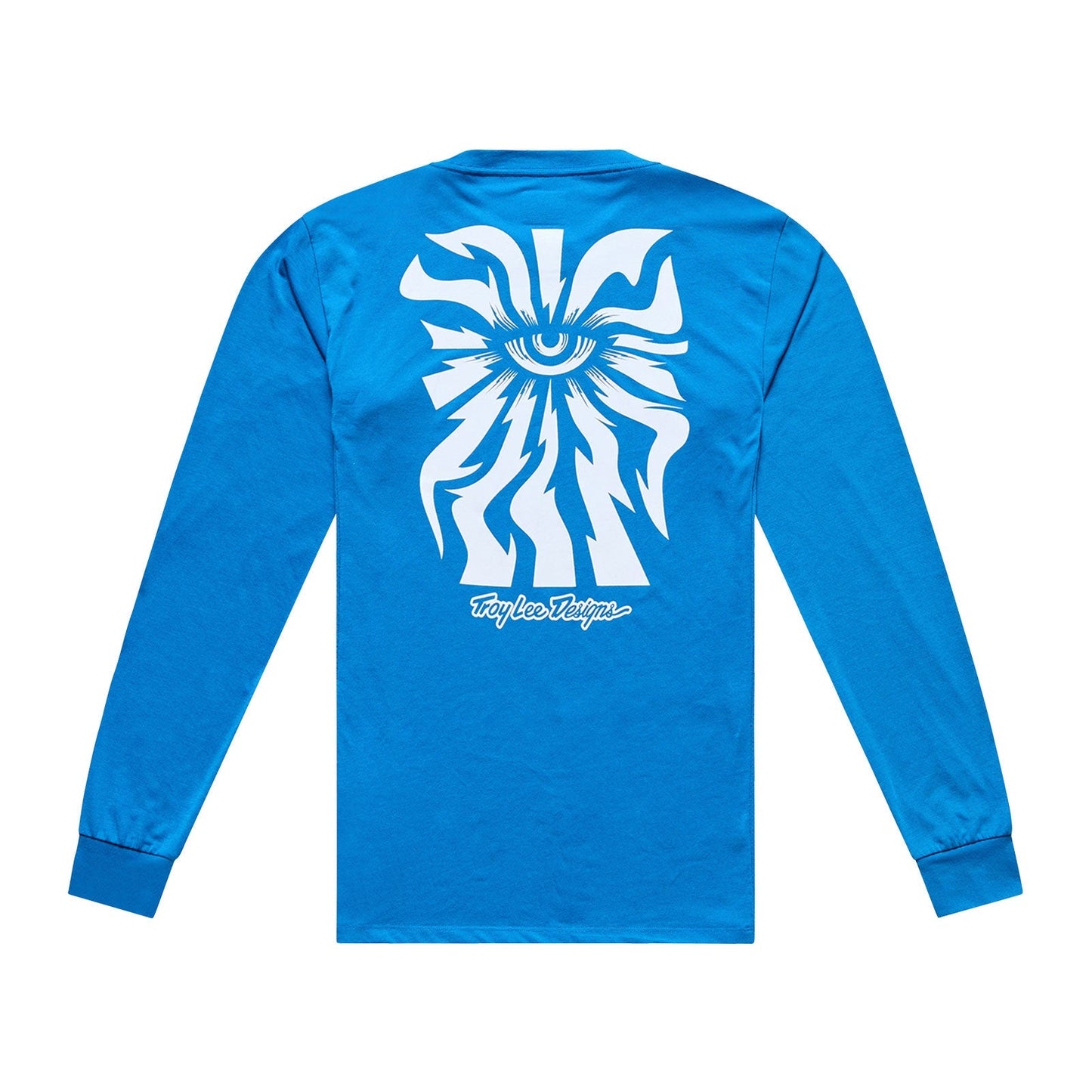 TROY LEE DESIGNS SKYLINE RIDE ONE EYE AERO Maillot Manga Larga Azul
