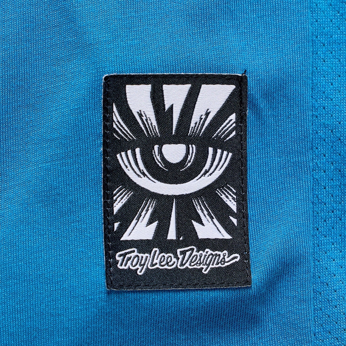 TROY LEE DESIGNS SKYLINE RIDE ONE EYE AERO Maillot Manga Larga Azul