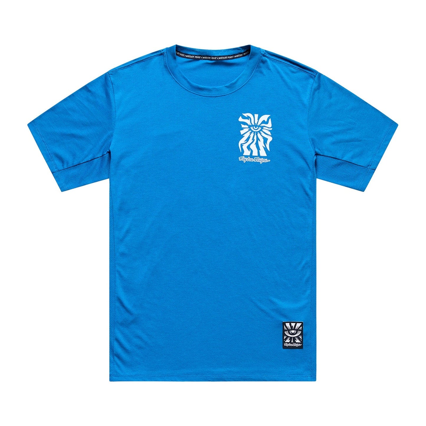 Maillot TROY LEE DESIGNS SKYLINE RIDE ONE EYE AERO Manga Corta Azul