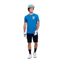 TROY LEE DESIGNSSKYLINE RIDE ONE EYE AERO Maillot Manga Corta Azul