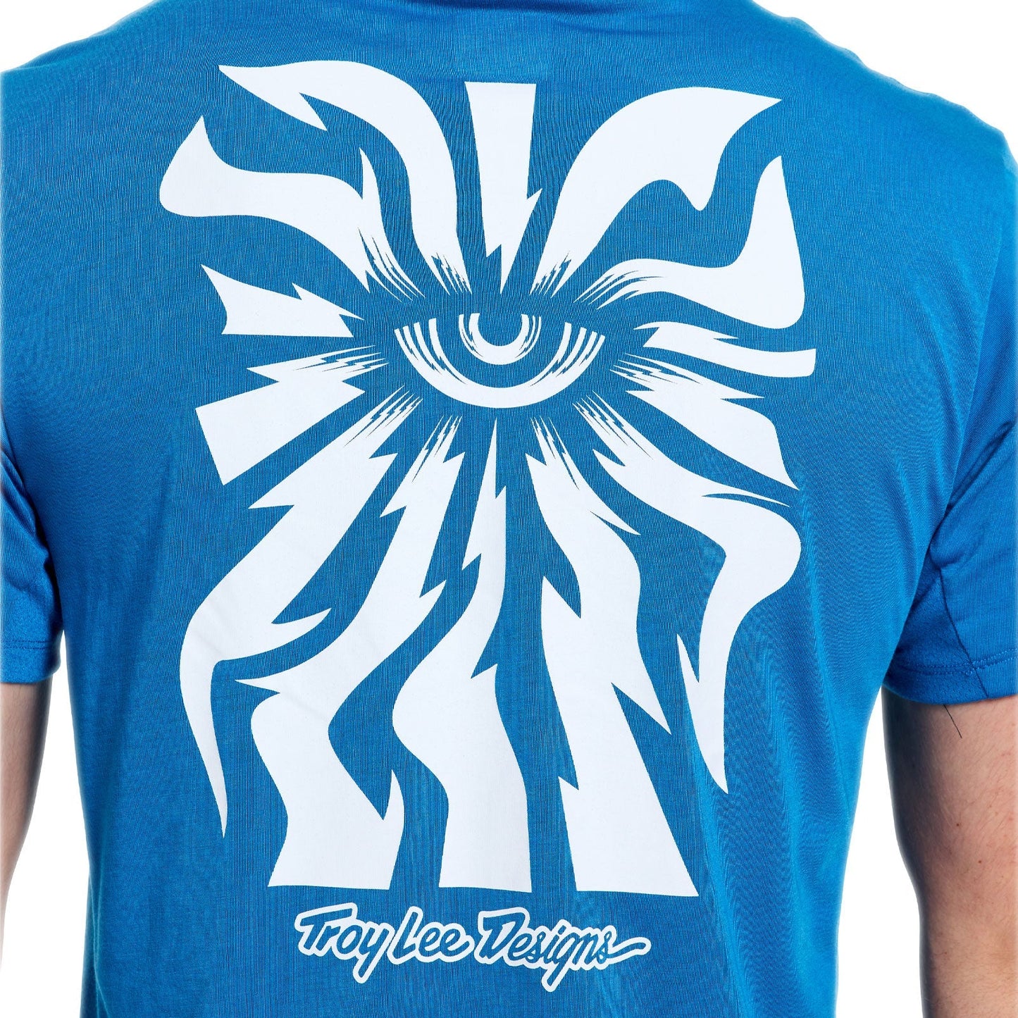 Maillot TROY LEE DESIGNS SKYLINE RIDE ONE EYE AERO Manga Corta Azul
