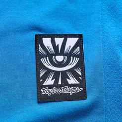 TROY LEE DESIGNSSKYLINE RIDE ONE EYE AERO Maillot Manga Corta Azul