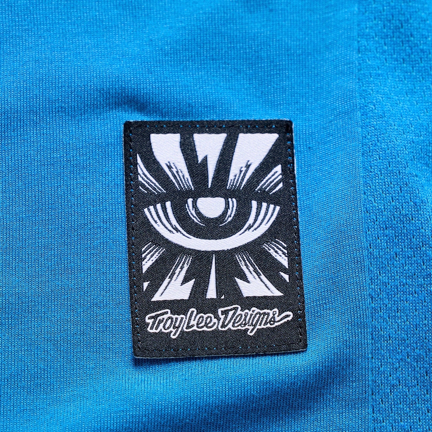 Maillot TROY LEE DESIGNS SKYLINE RIDE ONE EYE AERO Manga Corta Azul