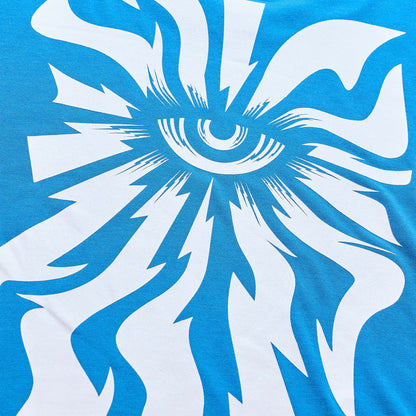 Maillot TROY LEE DESIGNS SKYLINE RIDE ONE EYE AERO Mangas Cortas Azul