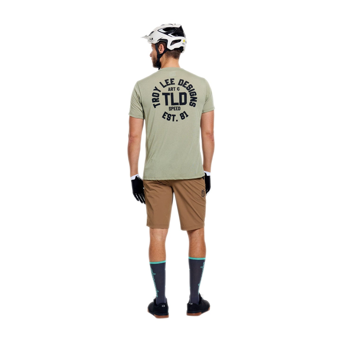 Maillot manga corta TROY LEE DESIGNS SKYLINE RIDE STAMPS Sage
