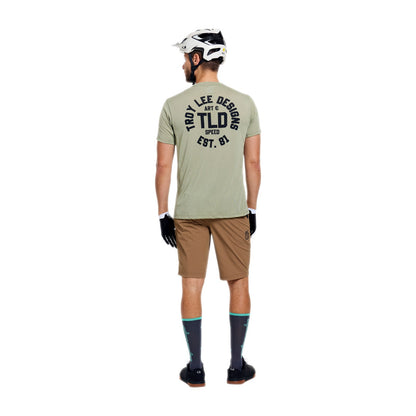 Maillot TROY LEE DESIGNS SKYLINE RIDE STAMPS Mangas Cortas Sage