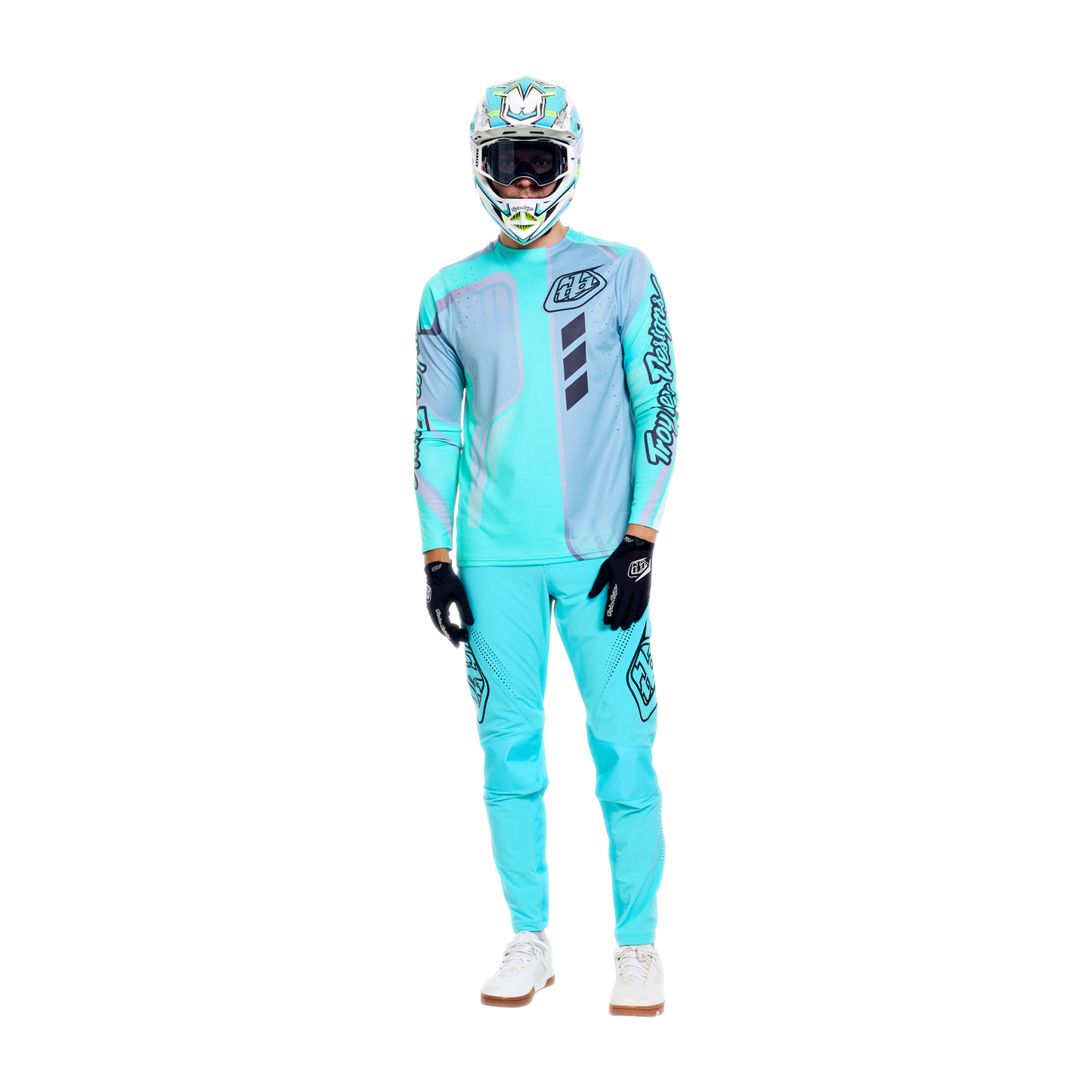 TROY LEE DESIGNS SPRINT PRO LOWRIDER Maillot Manga Larga Azul