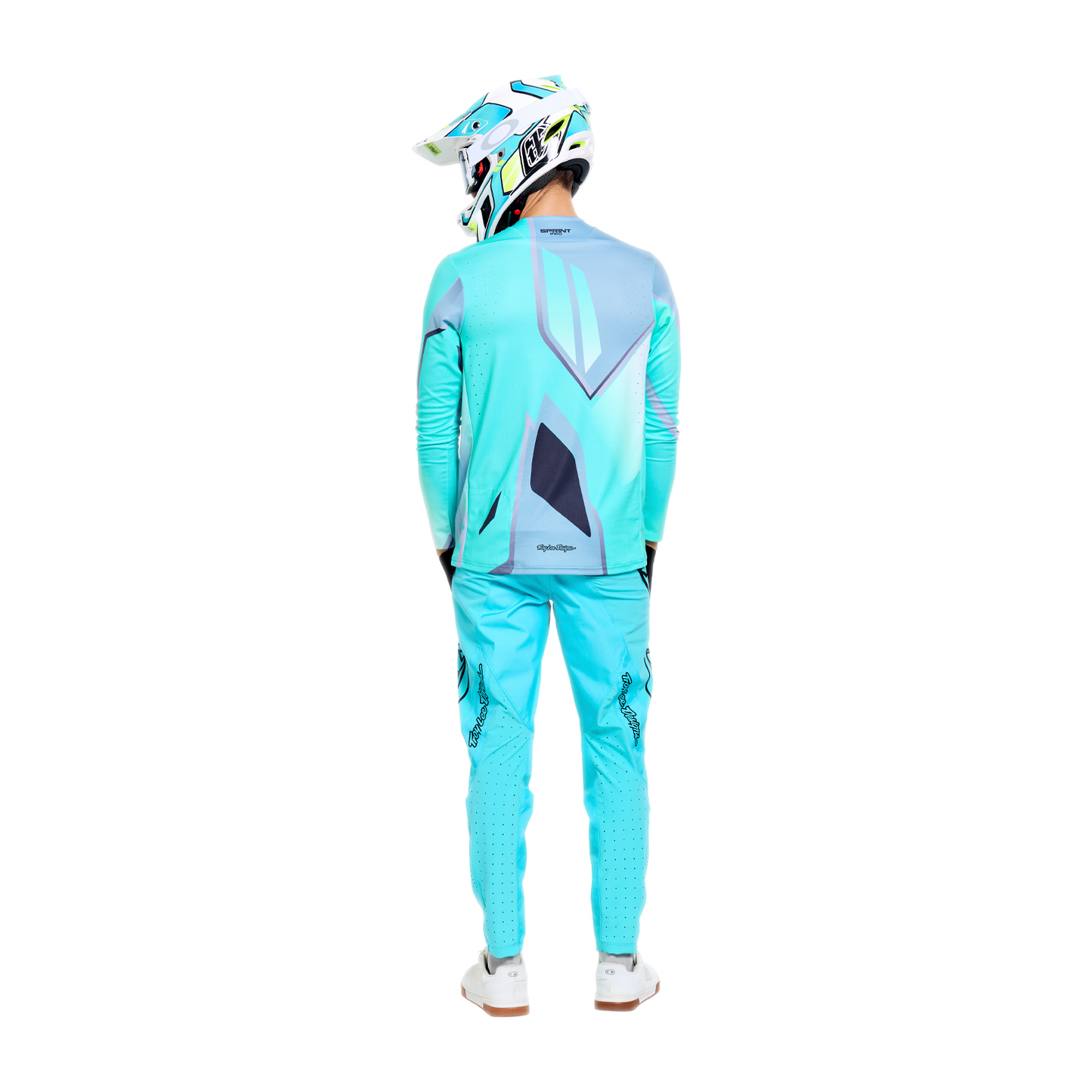 TROY LEE DESIGNS SPRINT PRO LOWRIDER Maillot Manga Larga Azul