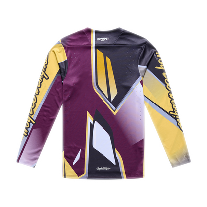 Maillot TROY LEE DESIGNS SPRINT PRO LOWRIDER Mangas Largas Sangria