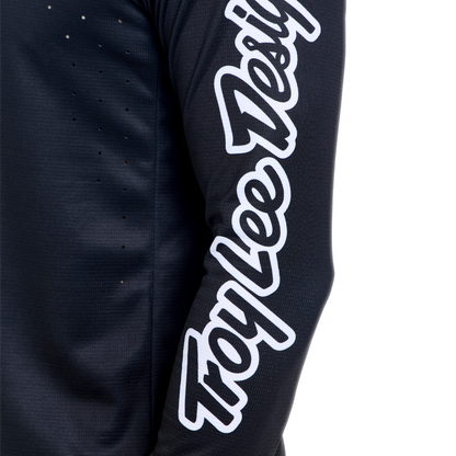 Camiseta TROY LEE DESIGNS SPRINT PRO MONO Mangas Largas Negro