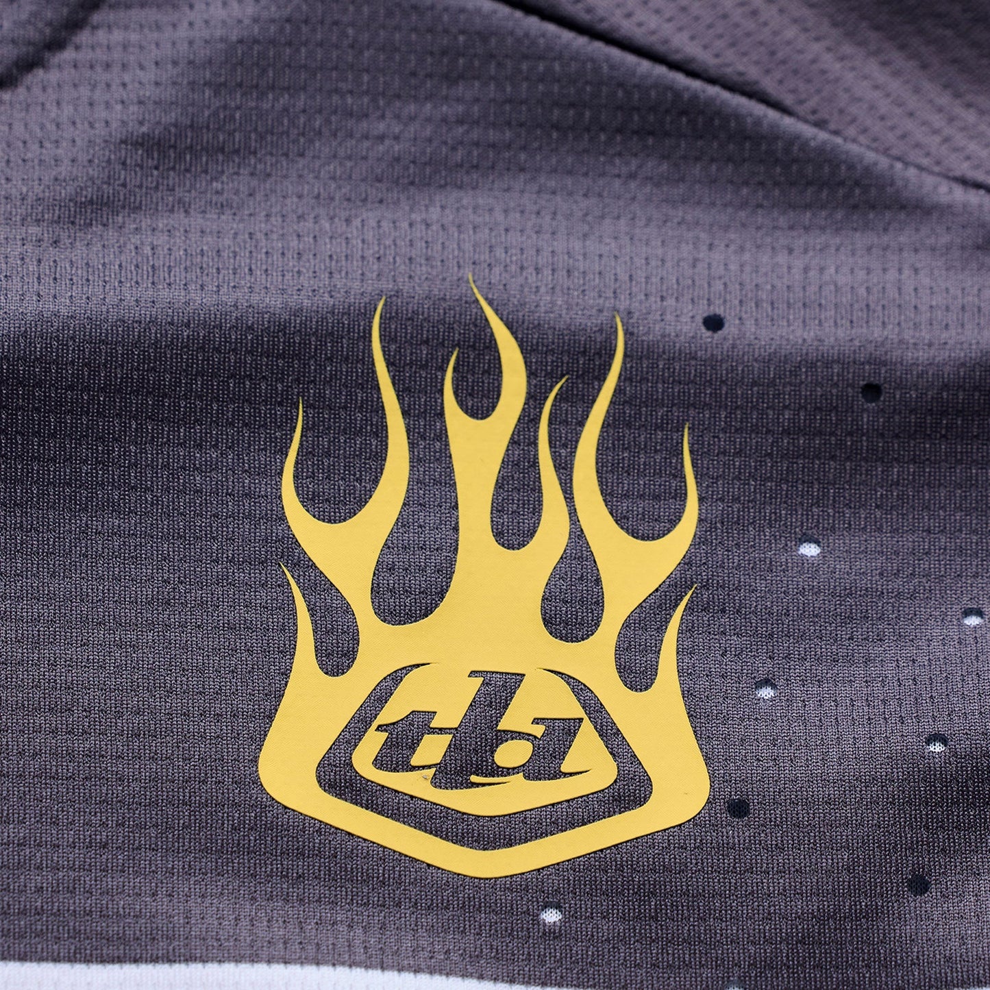 Maillot de manga larga TROY LEE DESIGNS SPRINT PRO YO MOTO Negro/Amarillo