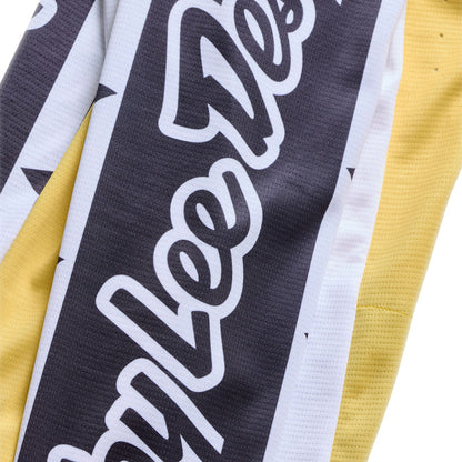 Maillot TROY LEE DESIGNS SPRINT PRO YO MOTO Mangas Largas Negro/Amarillo