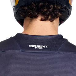 Maillot de manga larga TROY LEE DESIGNS SPRINT PRO YO MOTO Negro/Amarillo