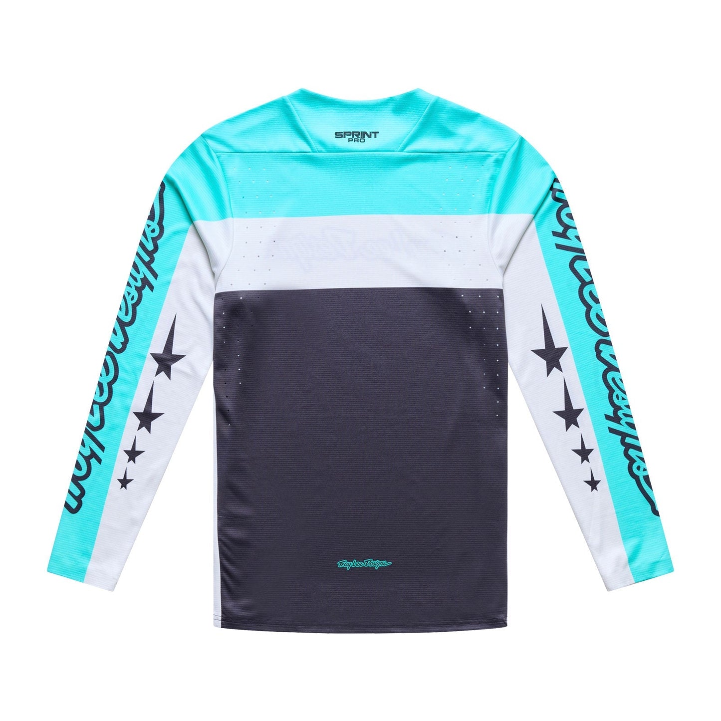 Maillot de manga larga TROY LEE DESIGNS SPRINT PRO YO MOTO Negro/Azul