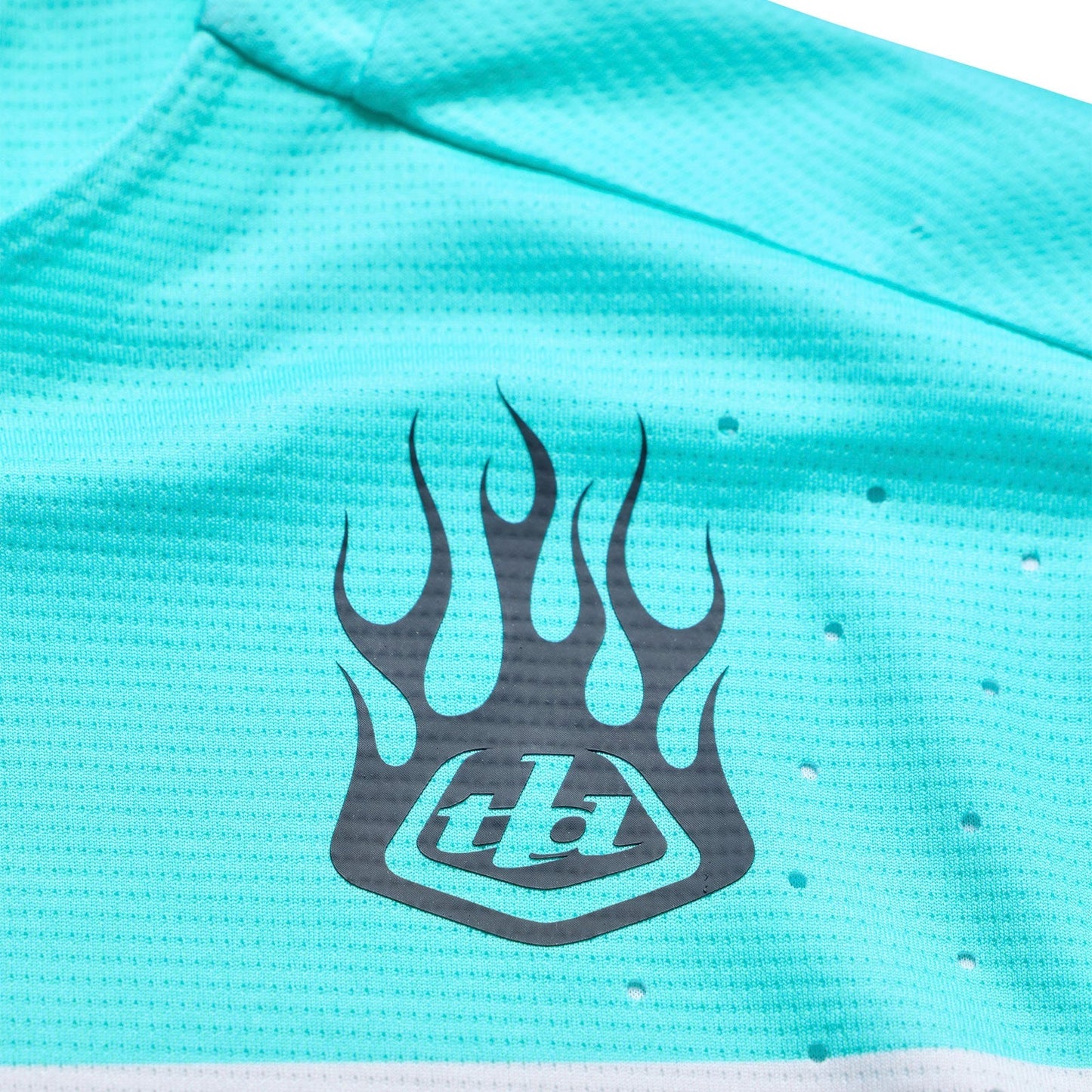 Maillot de manga larga TROY LEE DESIGNS SPRINT PRO YO MOTO Negro/Azul
