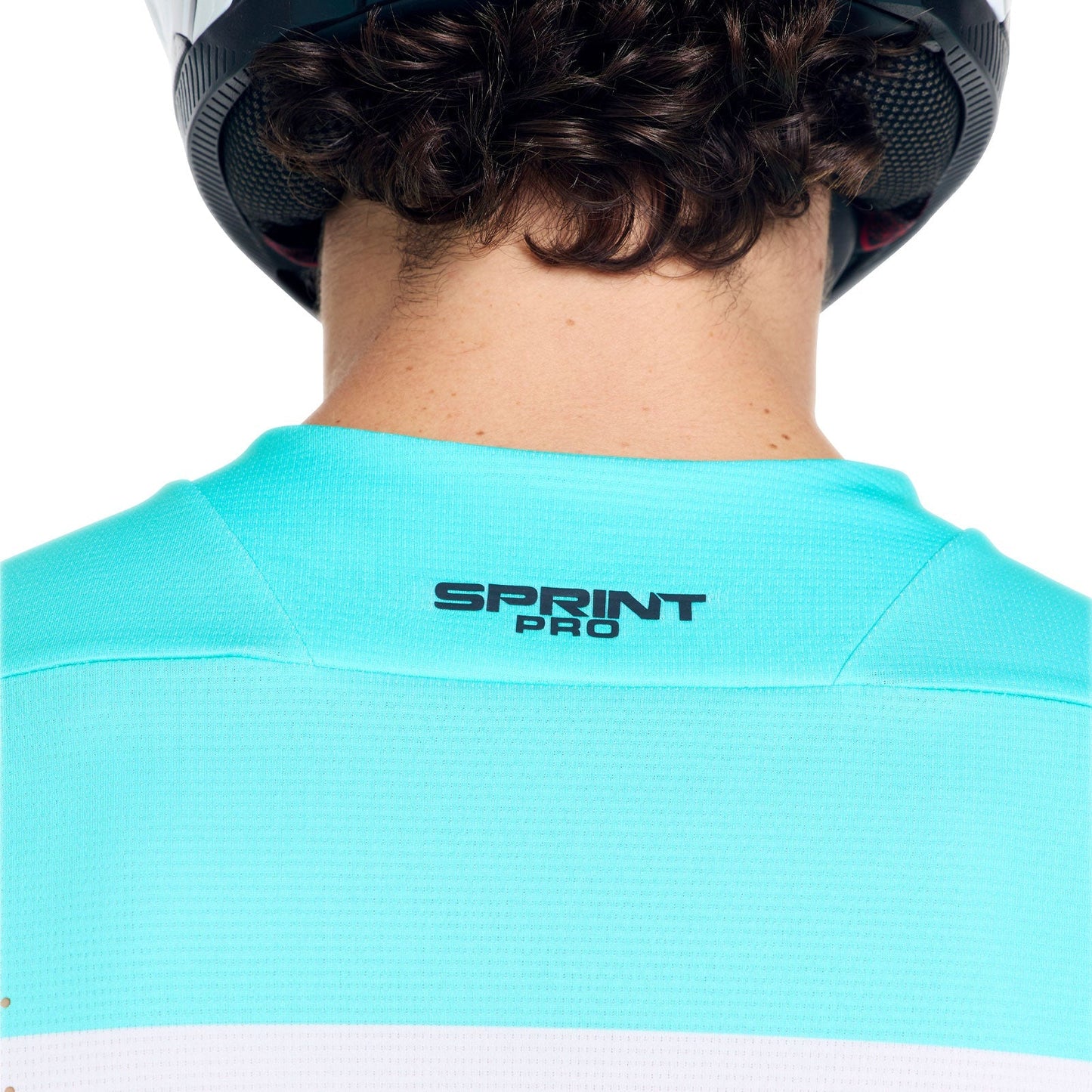 Maillot de manga larga TROY LEE DESIGNS SPRINT PRO YO MOTO Negro/Azul