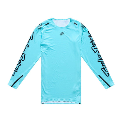 Maillot TROY LEE DESIGNS SPRINT ULTRA MONO Mangas Largas Turquesa